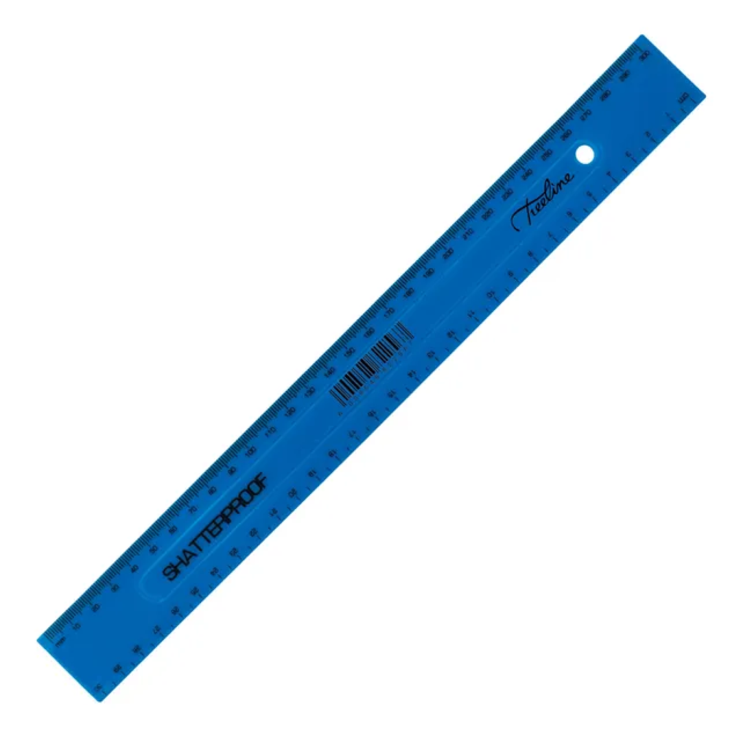 PENTA RULER BLUE 30CM H272